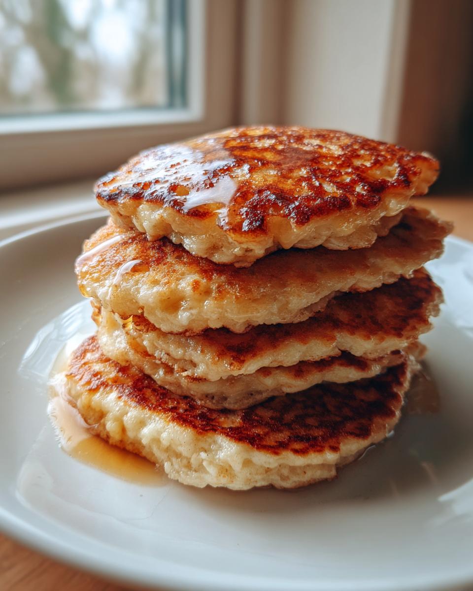 cottage cheese oat pancake - detail 3