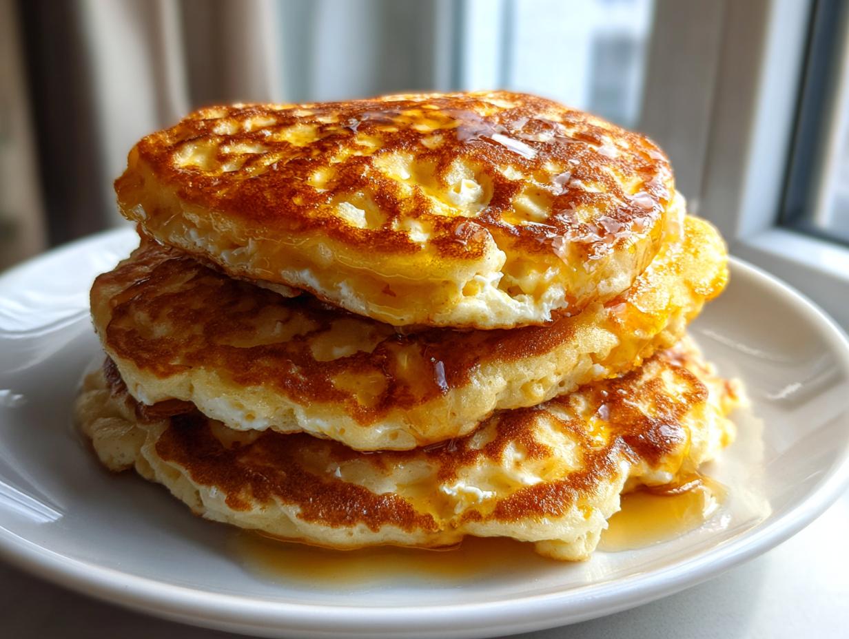 cottage cheese oat pancake