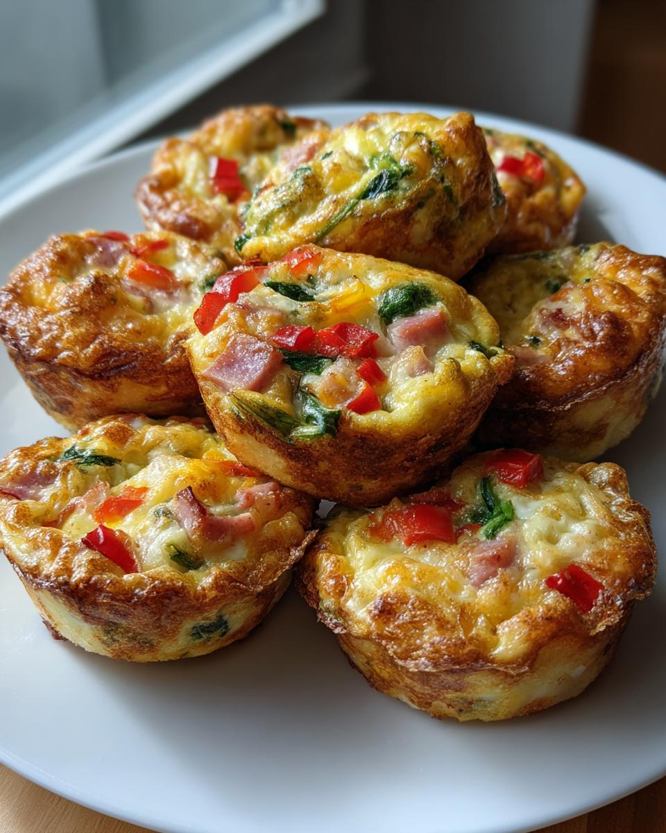 mini quiches in muffin tin - detail 3