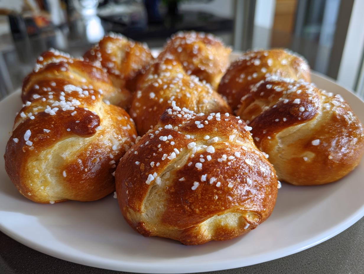 pretzel bites recipe