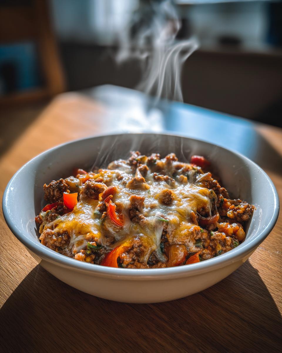 slow cooker cowboy casserole - detail 1