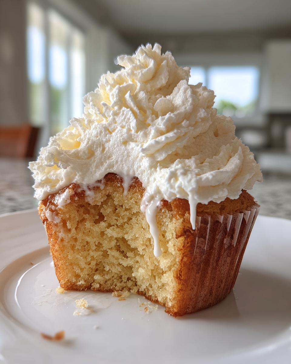 tres leches cupcakes - detail 3