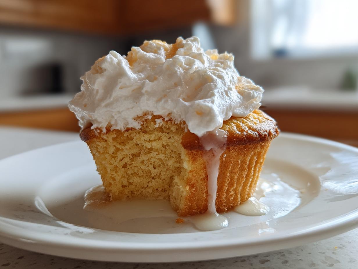 tres leches cupcakes