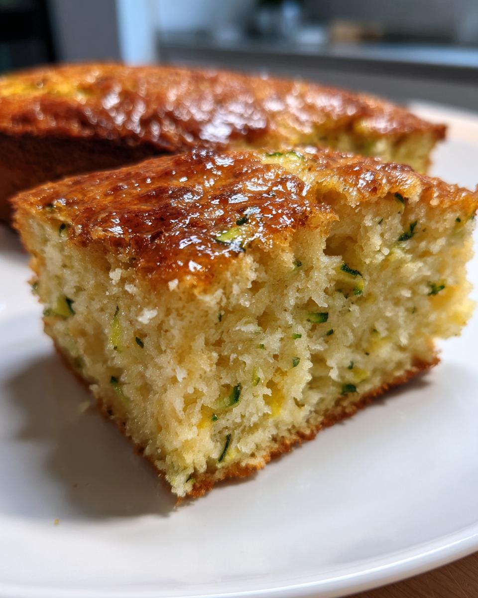 zucchini bars - detail 1