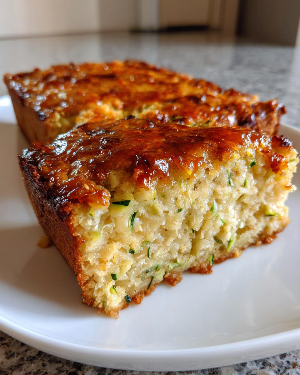 zucchini bars - detail 2