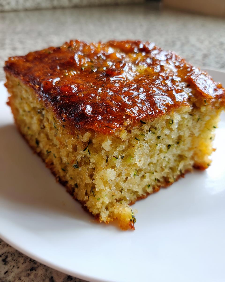 zucchini bars - detail 3