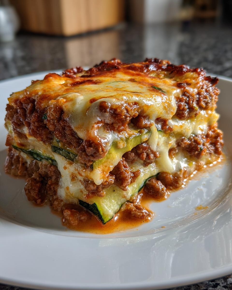 zucchini lasagna recipe - detail 1