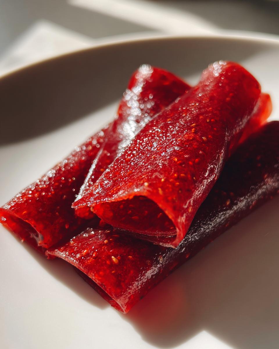 3 Ingredient Fruit Roll-Ups - detail 1