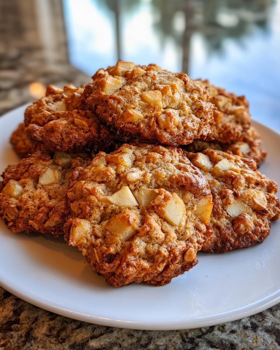 Apple Cinnamon Oatmeal Cookies - detail 3