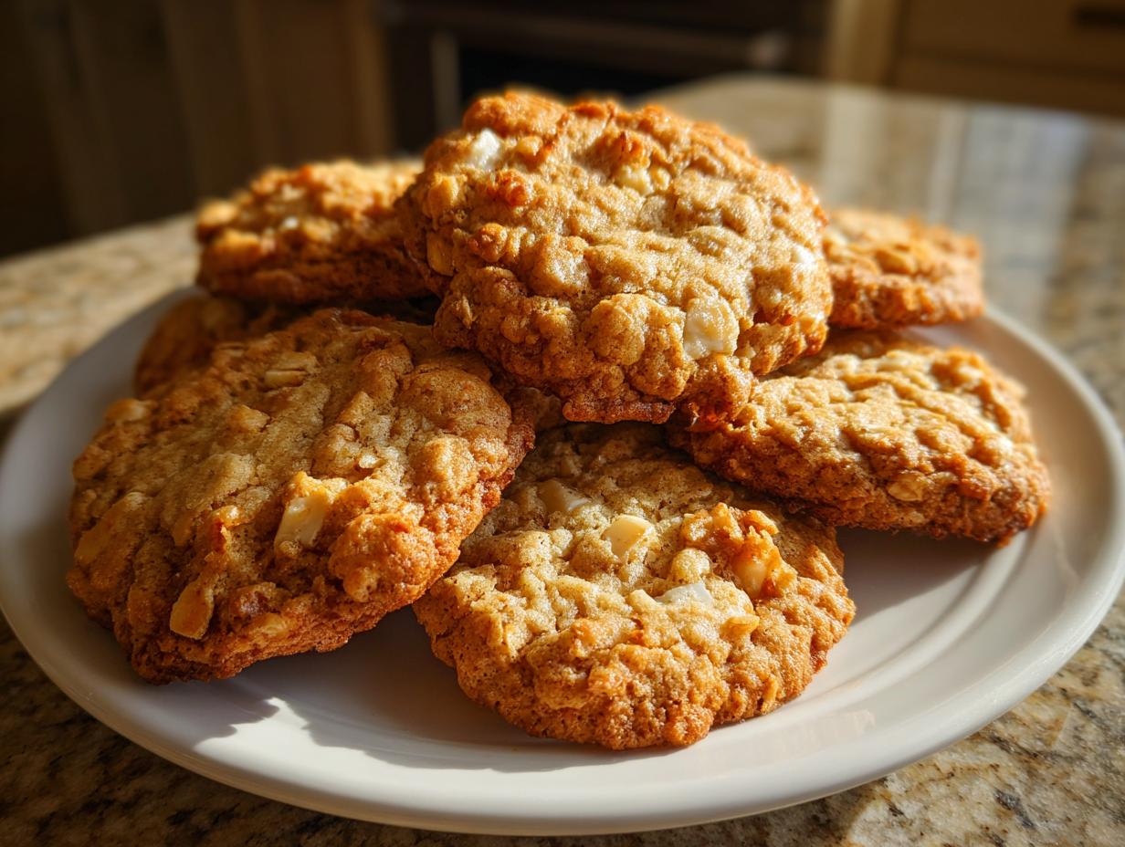 Apple Cinnamon Oatmeal Cookies