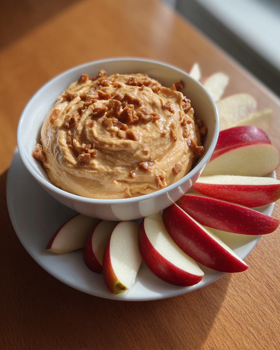 Apple Toffee Dip - detail 1