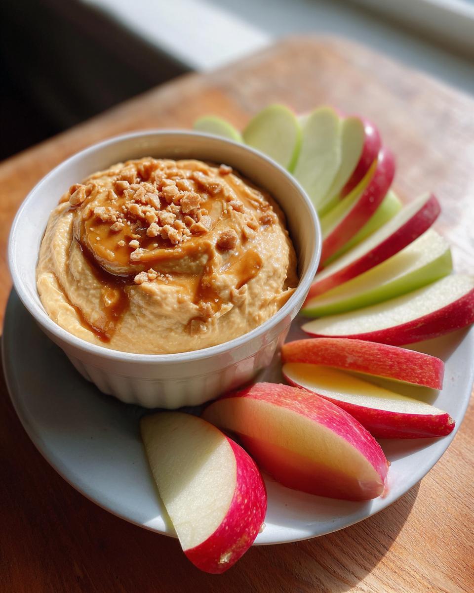 Apple Toffee Dip - detail 3
