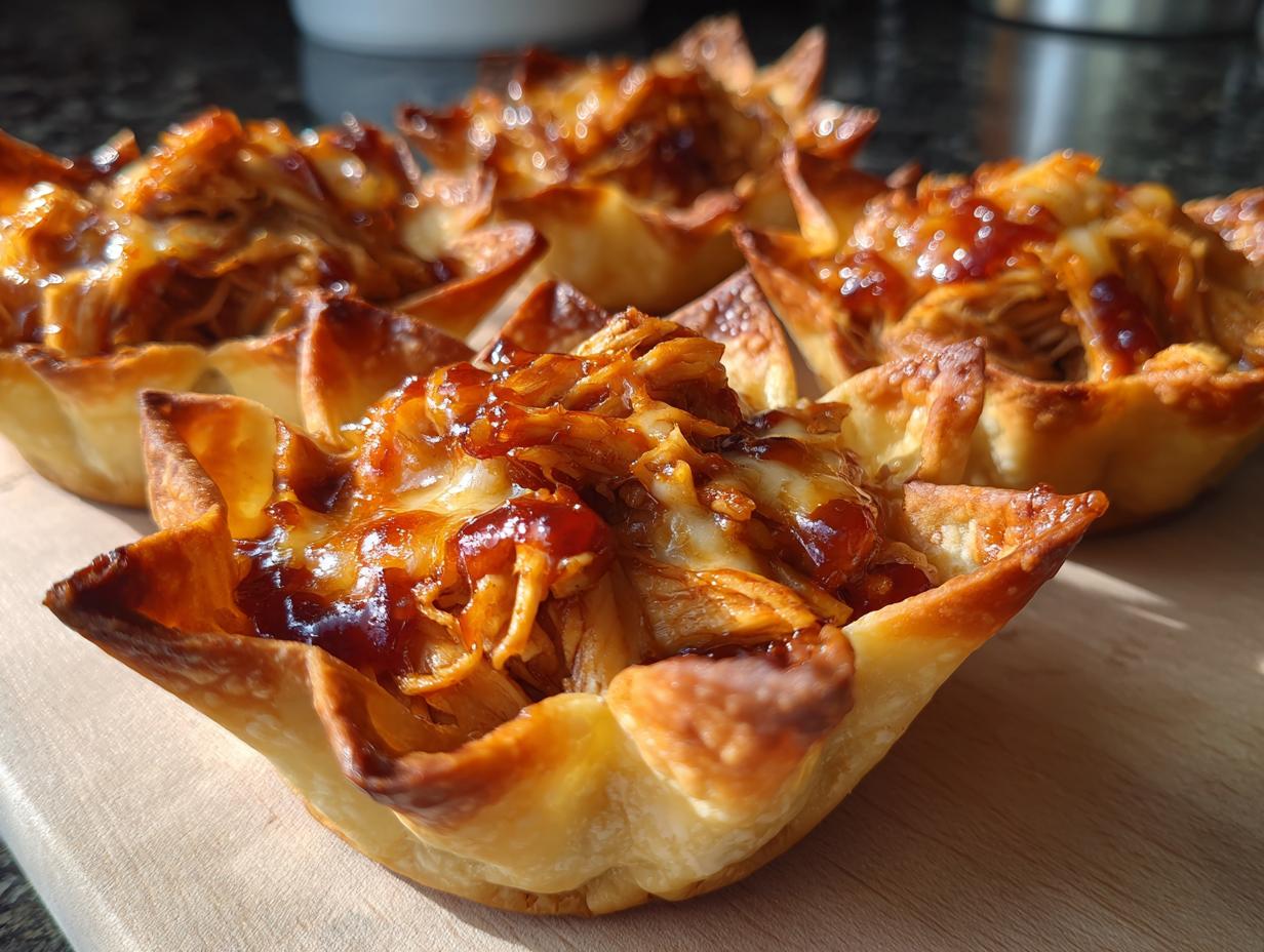Barbecue Chicken Cups