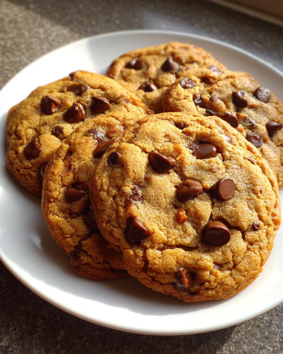 Brown Butter Pumpkin Chocolate Chip Cookies - detail 2