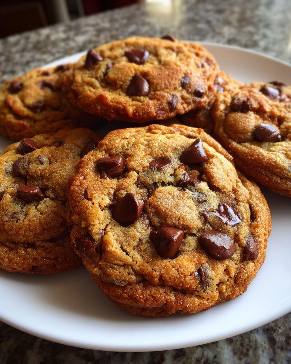 Brown Butter Pumpkin Chocolate Chip Cookies - detail 3