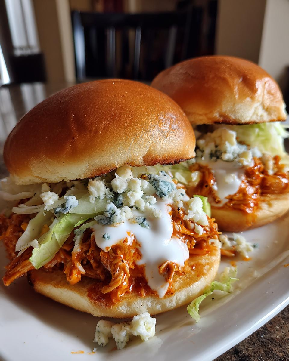 Buffalo Chicken Sliders - detail 1