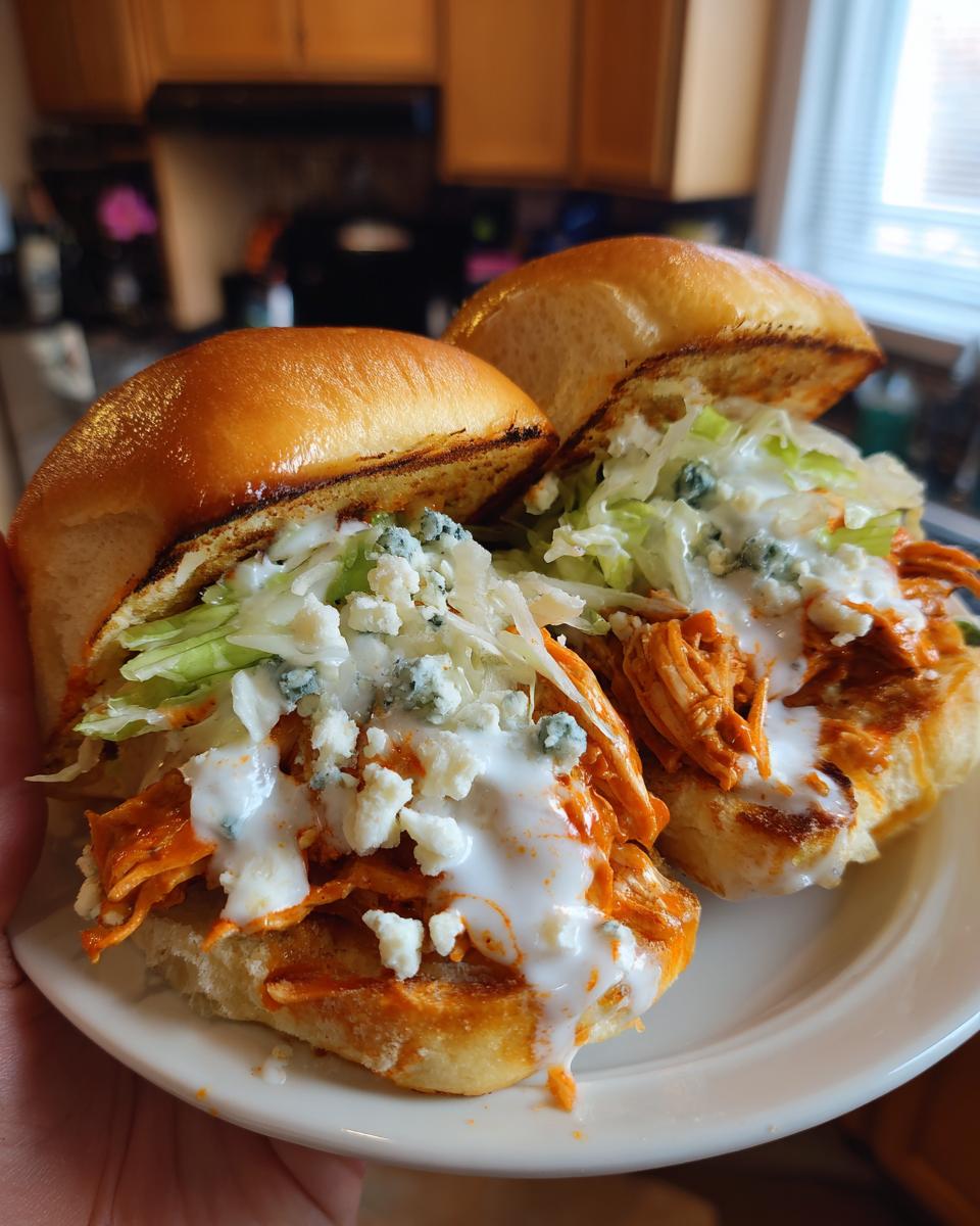 Buffalo Chicken Sliders - detail 2