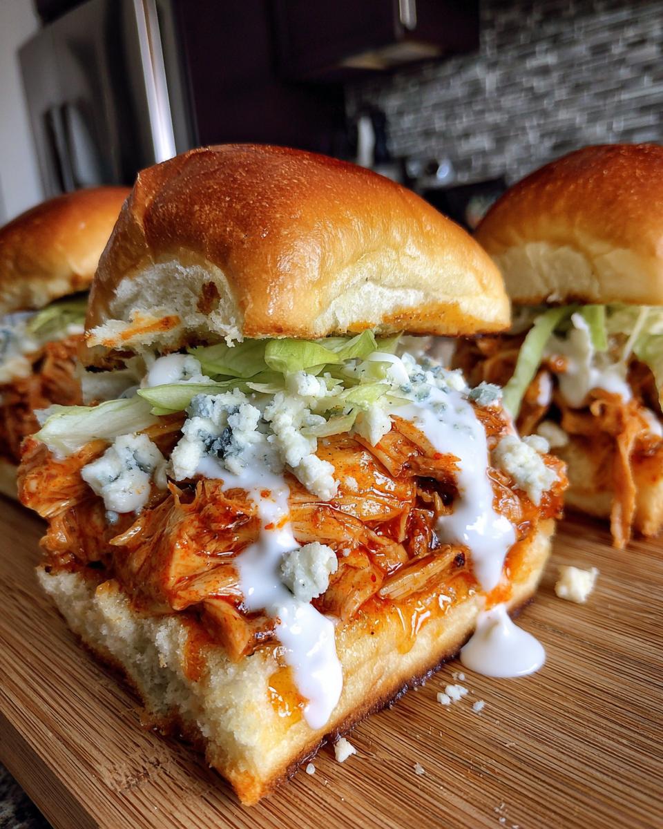 Buffalo Chicken Sliders - detail 3