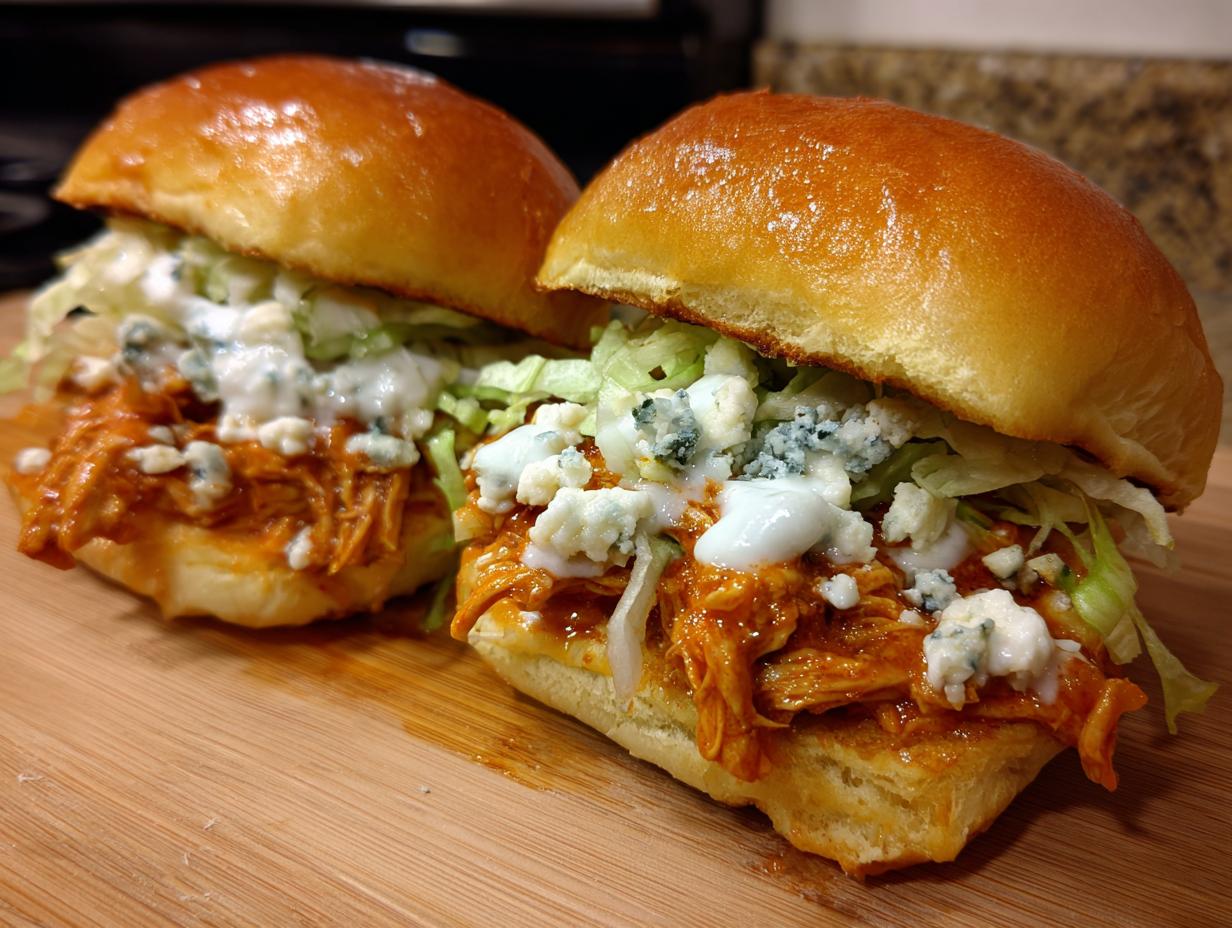 Buffalo Chicken Sliders
