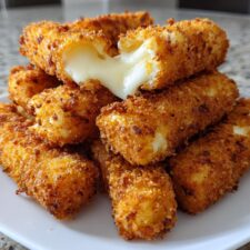 Crispy 3-Ingredient Cheese Sticks Recipe That'll Wow Everyone