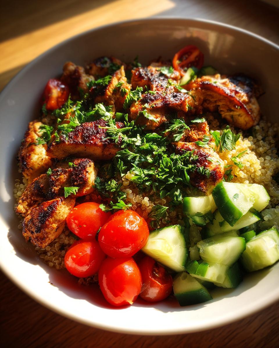 Chicken Tawook Quinoa Bowls - detail 1