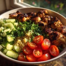 Juicy Chicken Tawook Quinoa Bowls Ready in 35 Minutes Flat