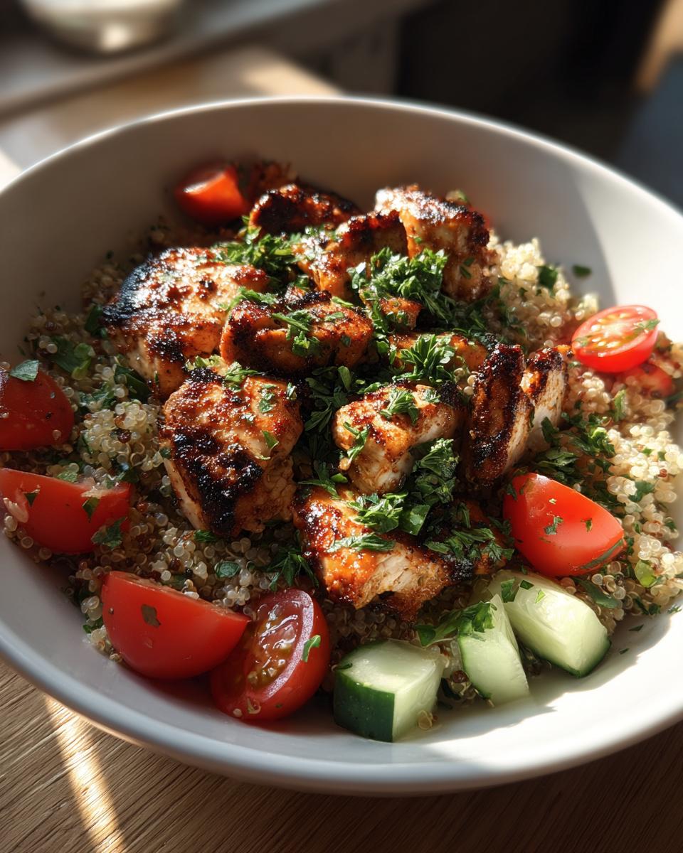 Chicken Tawook Quinoa Bowls - detail 3