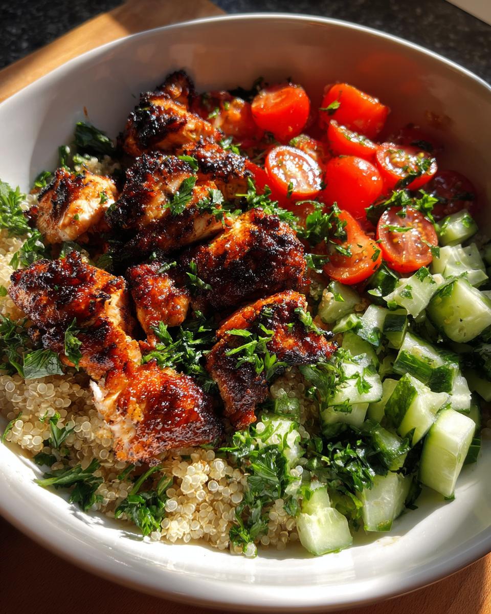 Chicken Tawook Quinoa Bowls - detail 4