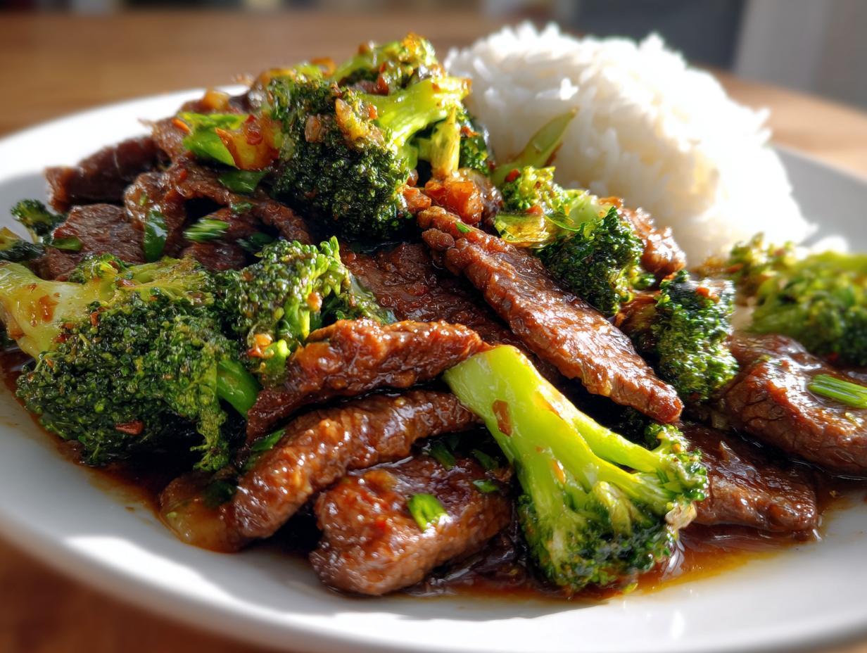 Chinese Beef and Broccoli
