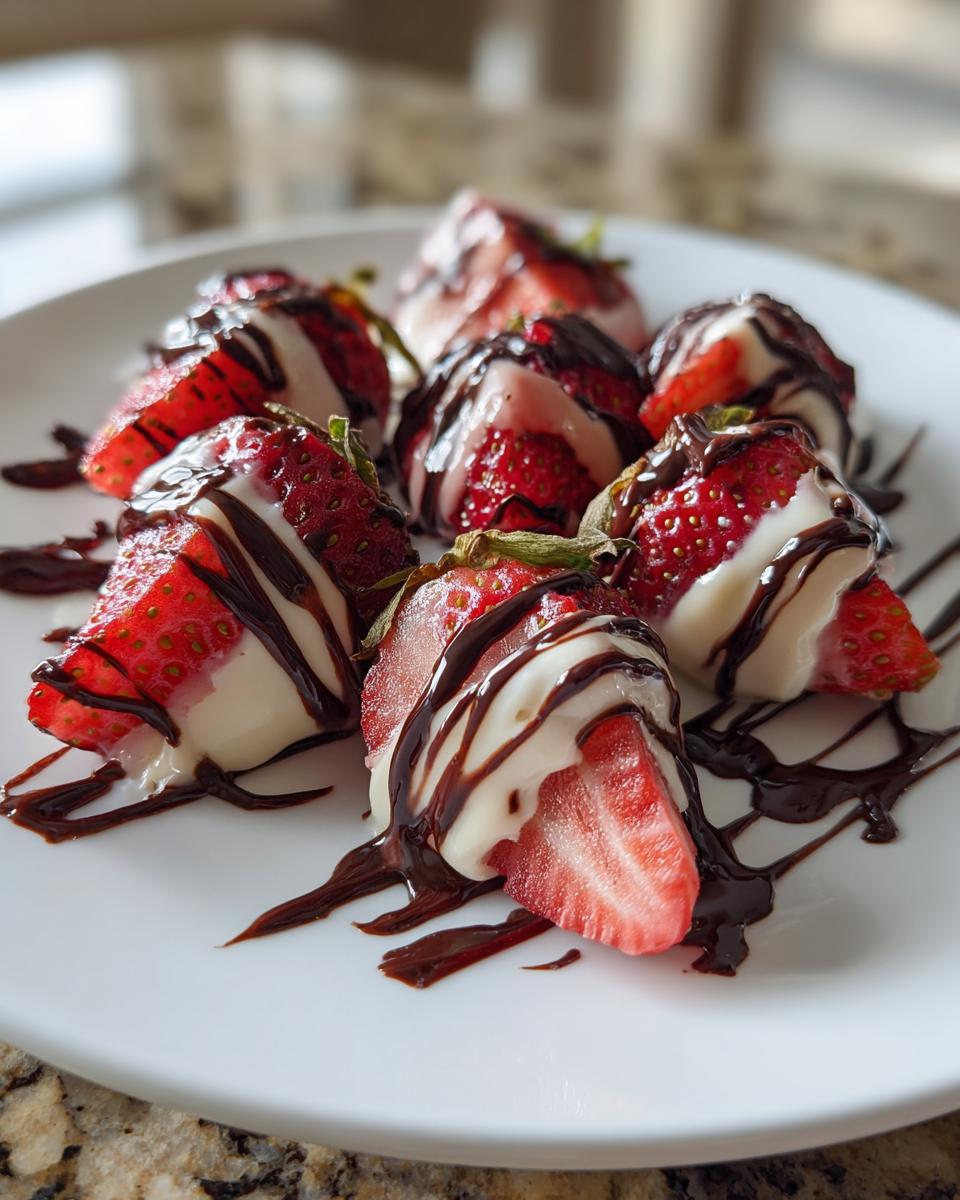 Chocolate Strawberry Yogurt Clusters - detail 1