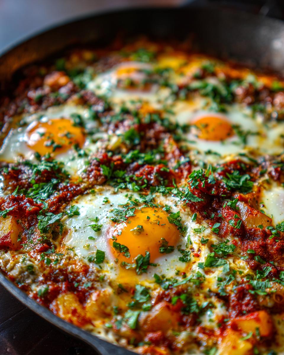 Chorizo Green Chile Breakfast Skillet - detail 3