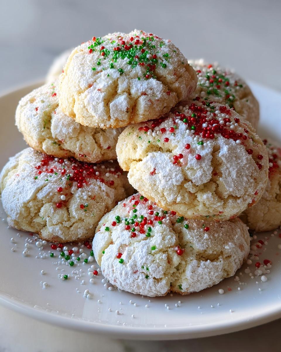 Christmas Gooey Butter Cookies - detail 1