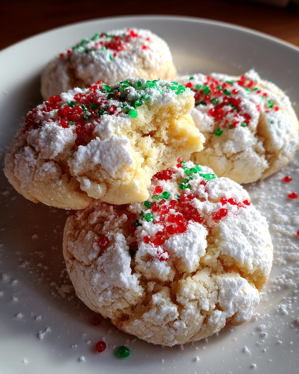 Christmas Gooey Butter Cookies - detail 2