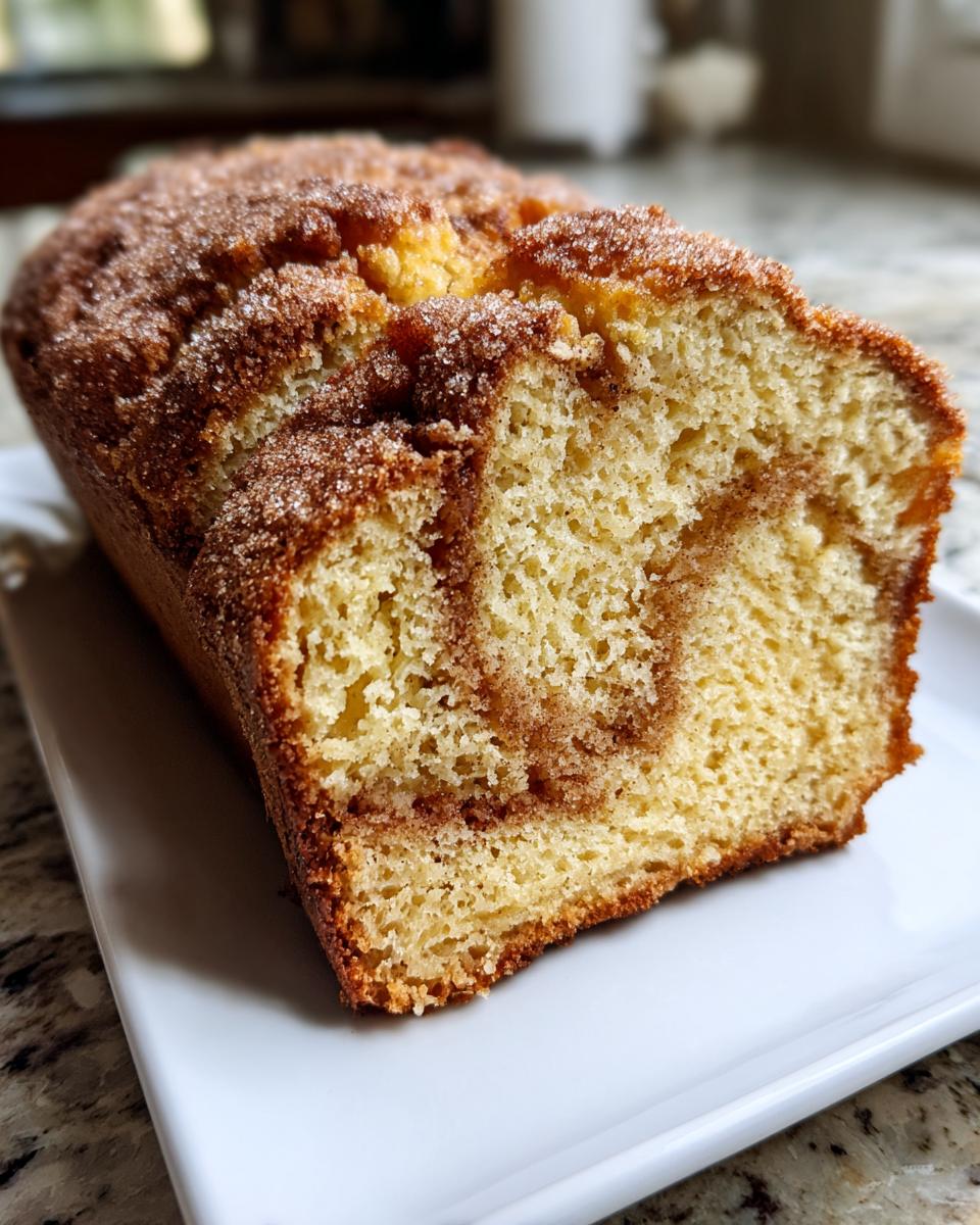 Cinnamon Applesauce Bread - detail 1
