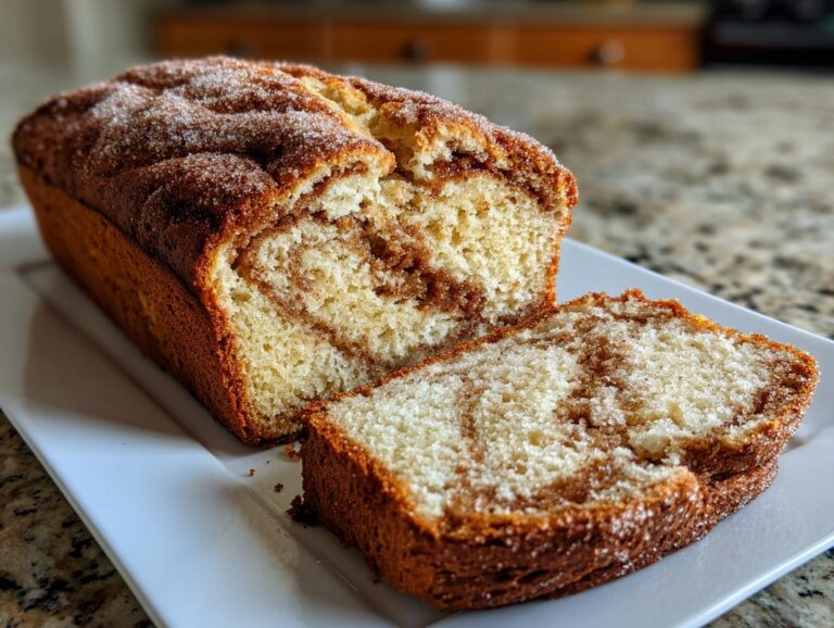 Cinnamon Applesauce Bread