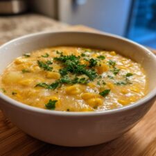 35-Minute Creamy Corn Chowder with Frozen Corn - Pure Comfort!