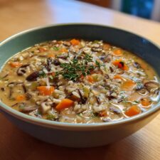Cozy Autumn Wild Rice Soup: 35 Minutes to Soul-Warming Comfort