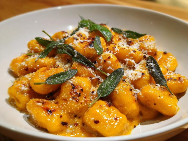 Creamy Butternut Squash Gnocchi