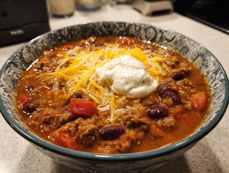 Crockpot Pumpkin Chili Recipe