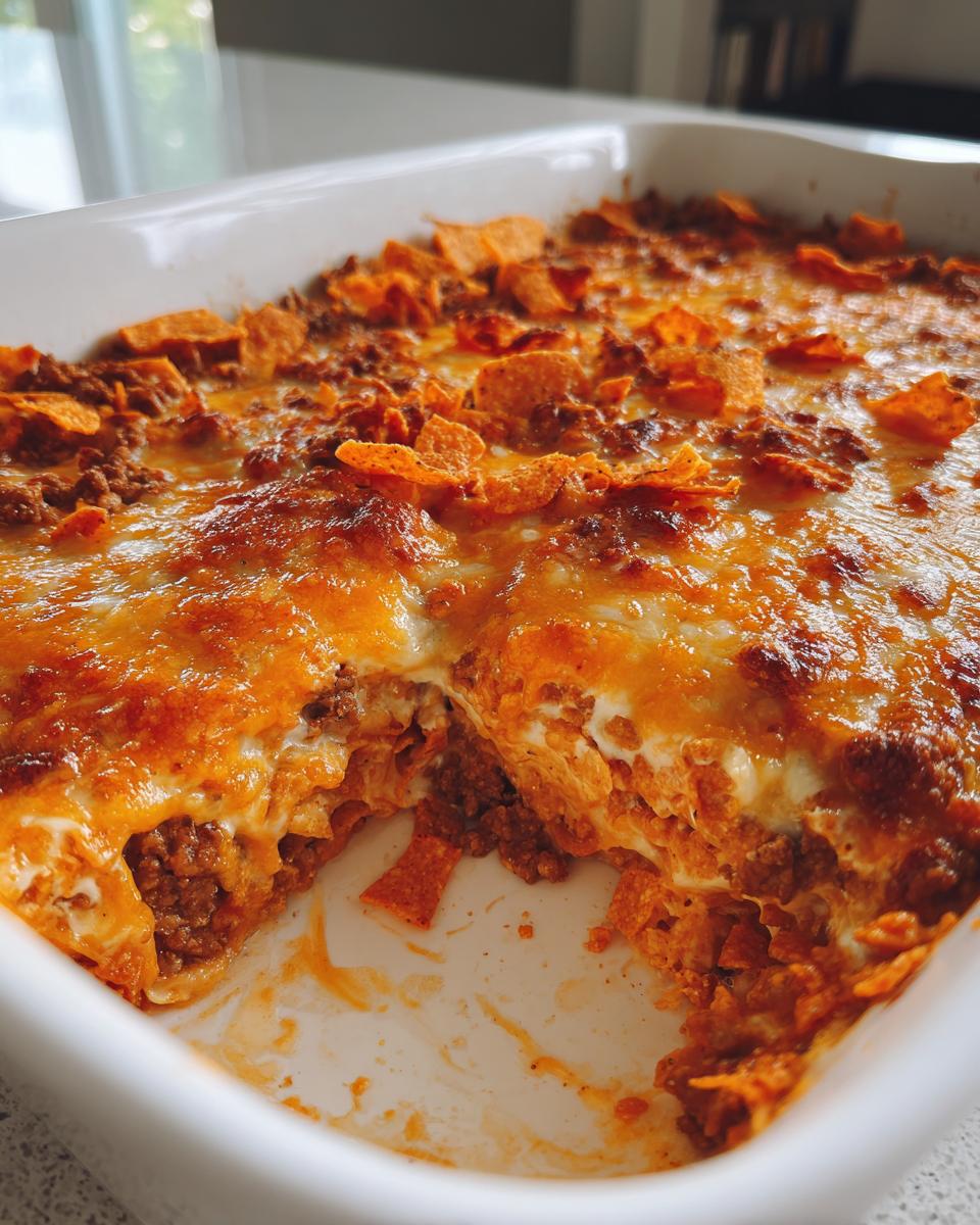 Easy & Cheesy Dorito Casserole With Ground Beef - detail 3