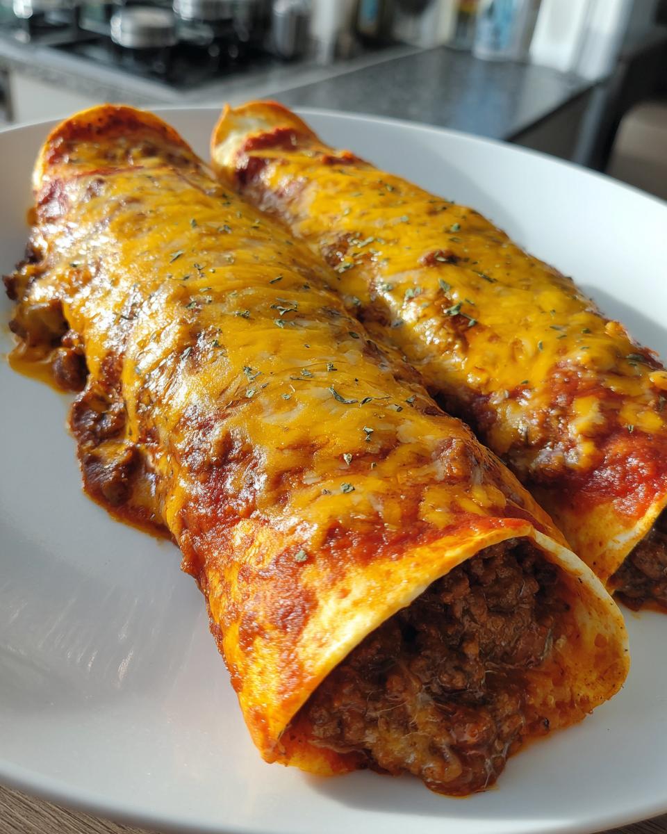 Easy Ground Beef Enchiladas - detail 1