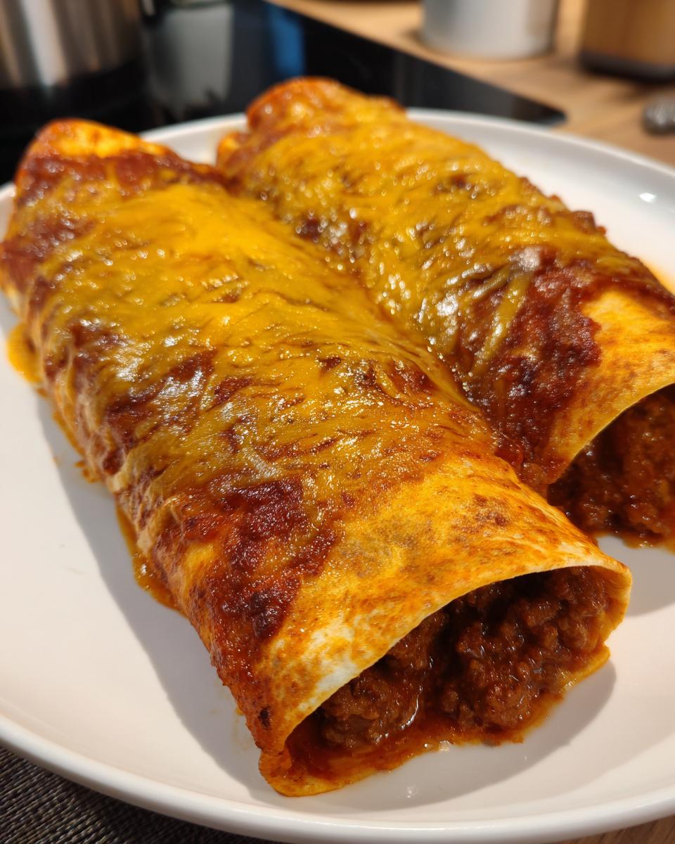 Easy Ground Beef Enchiladas - detail 3