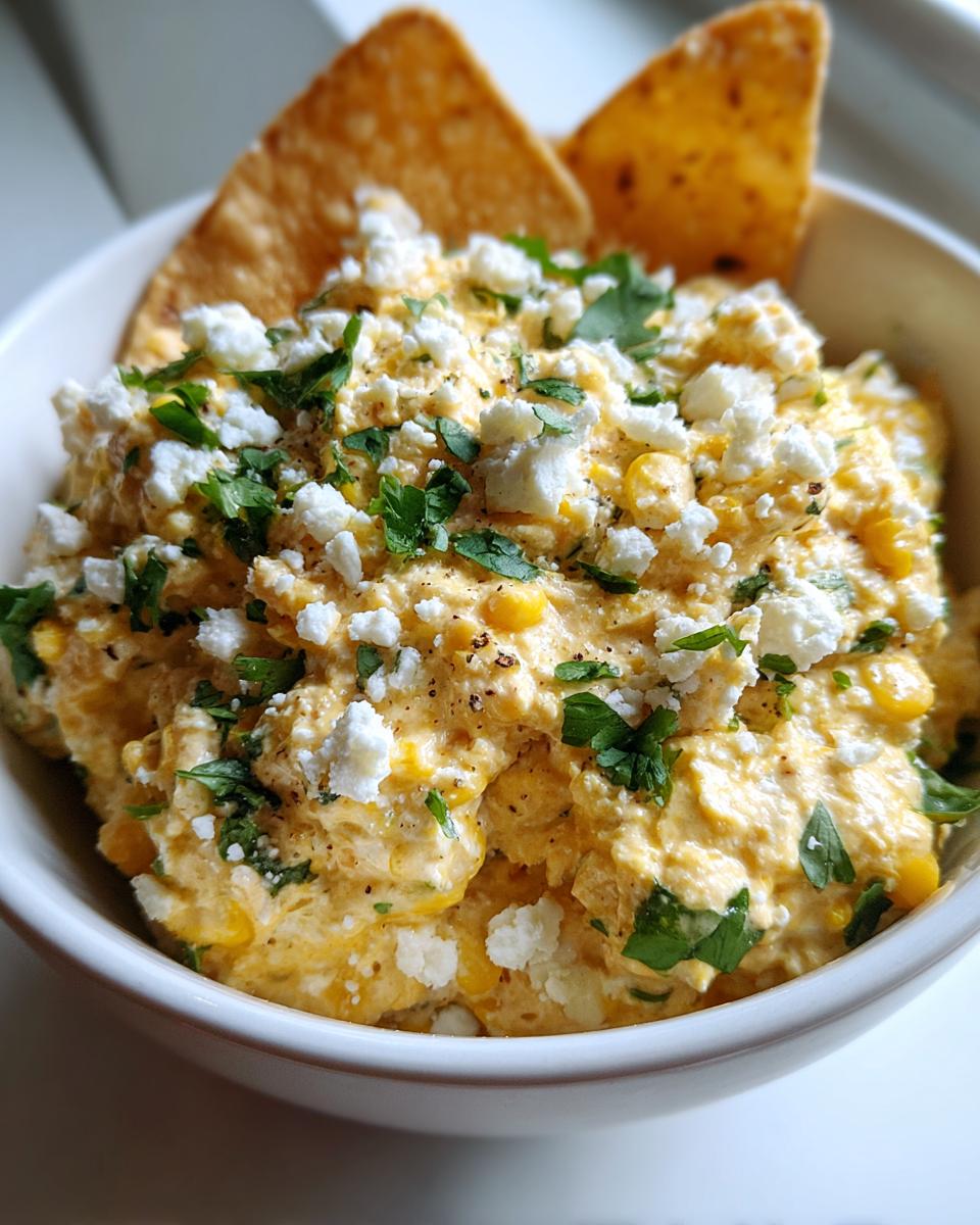 Easy Mexican Street Corn Dip - detail 1