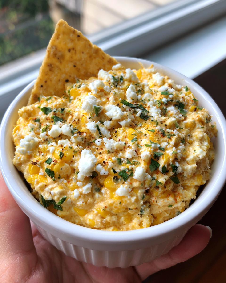 Easy Mexican Street Corn Dip - detail 3