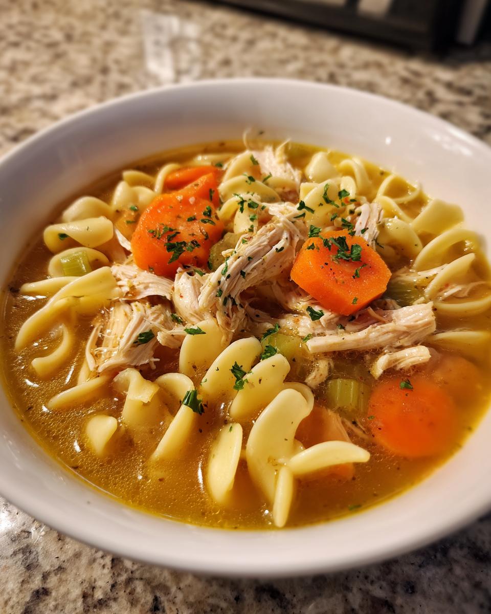 Easy Rotisserie Chicken Noodle Soup - detail 2