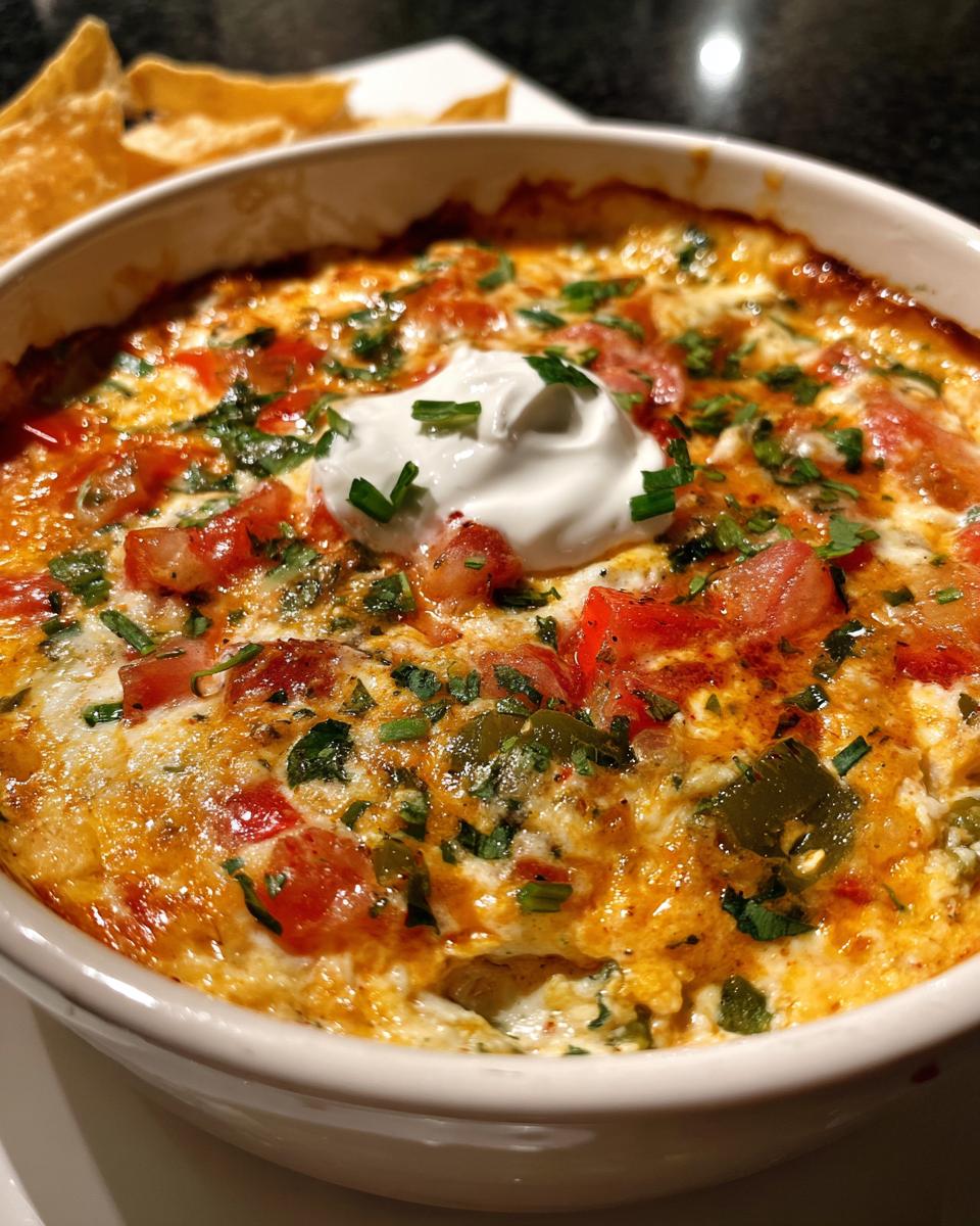 Easy Southwest Cheese Dip - detail 3