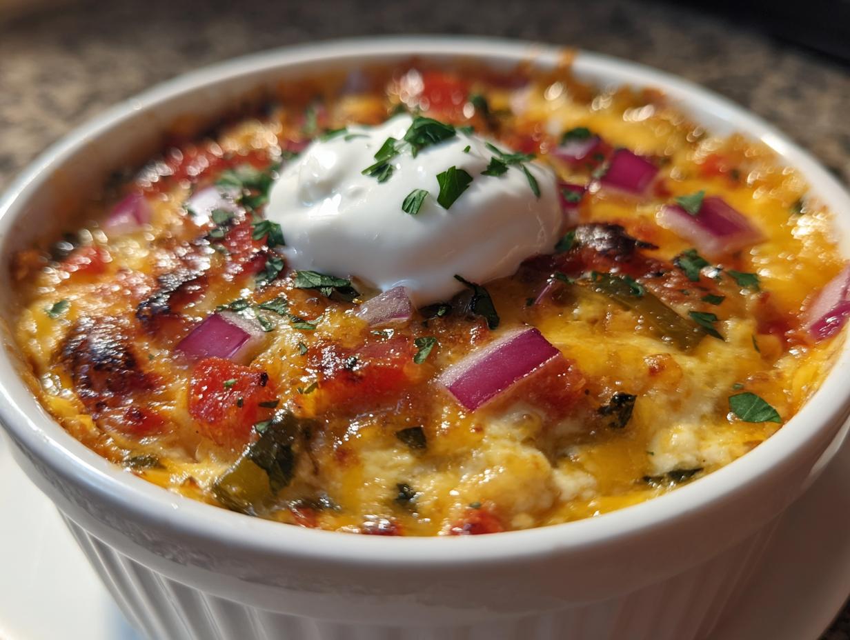 Easy Southwest Cheese Dip