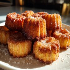 15-Minute Fluffy Air Fryer Churro Bites You'll Crave