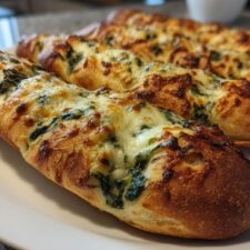 Football Shaped Spinach Dip Breadsticks Your Crowd Will Devour