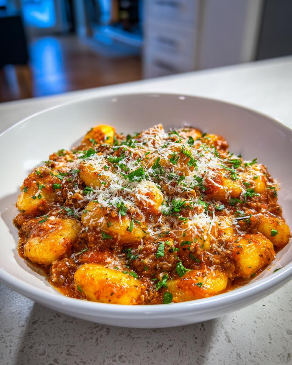 Ground Beef Gnocchi - detail 2